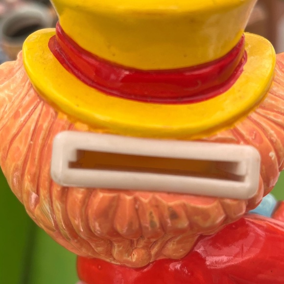 Vintage 1985 Del Monte Clown Coin Bank Big Top Bonanza 7" Never Used - Picture 10 of 11